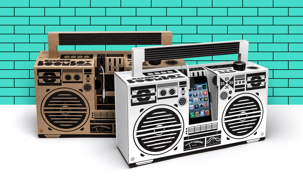 A Cardboard Sound System For Your Smartphone