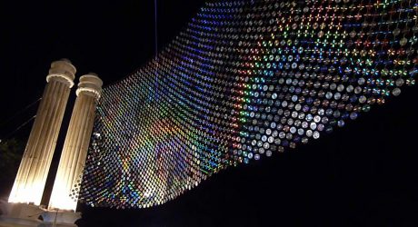 Mirror Culture: An Installation of 6000 CDs