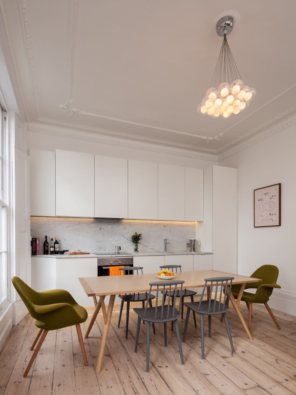 Georgian Townhouse Gets A Modern Makeover Design Milk