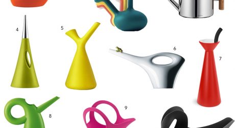 10 Modern Colorful Watering Cans