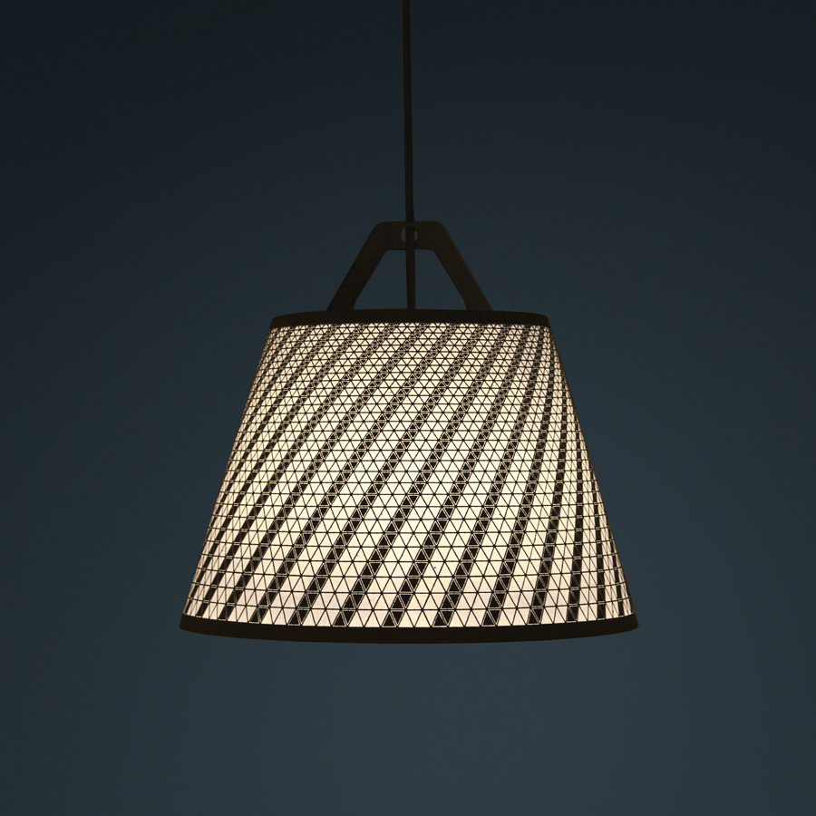 Laser Stitched Lampshades By Fifti-Fifti
