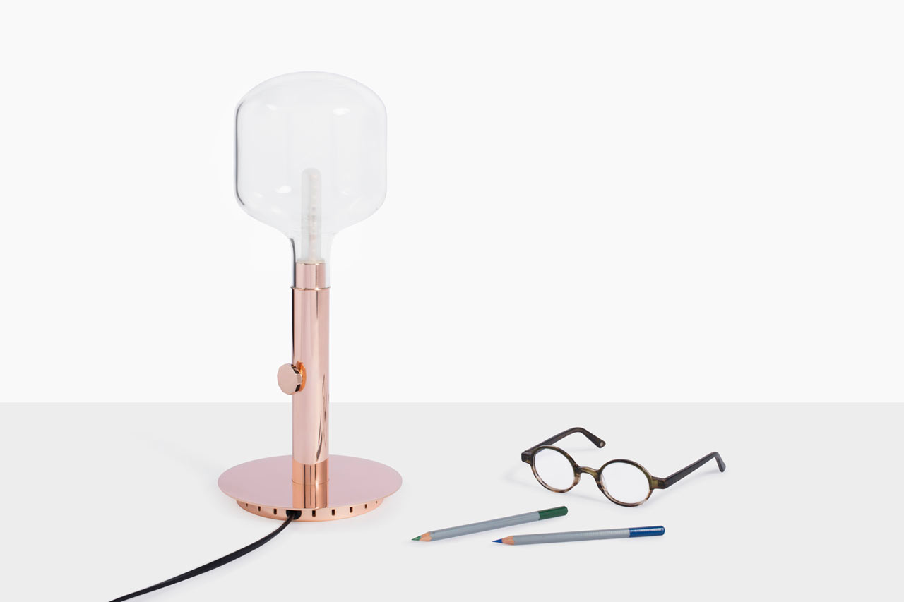 Argand Lamp by Quentin de Coster