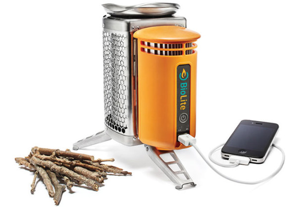 If the Pelty's energy conversion idea sounds familiar, you might remember the BioLite CampStove, which also uses a Peltier junction to create an electric current (in this case, to power a USB recharge port).