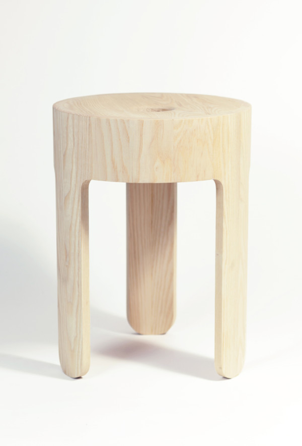 Cooper Stool - American Ash, Natural Hardwax Oil finish