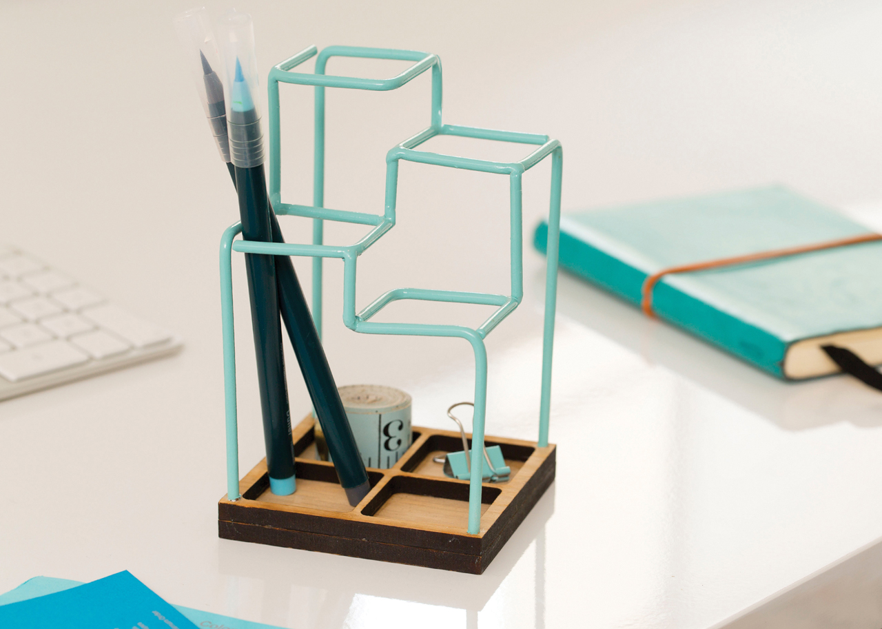 pen holder sketch Organizer  3D Milk Sketch Design a  Looks A That Like Desk