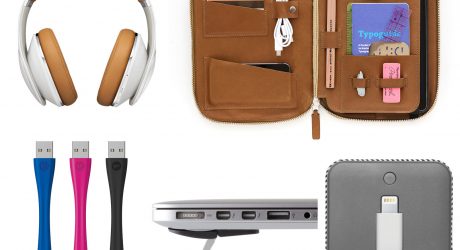 Five Travel Accessories for the Organized Designer’s Bag