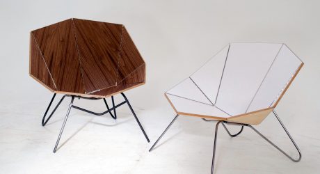 Cut & Fold: Modern, Origami-Like Furniture