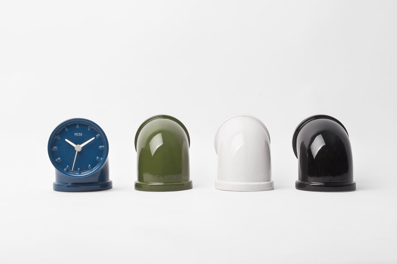 Plumber Clock by Andrea Bellotto for BOZU