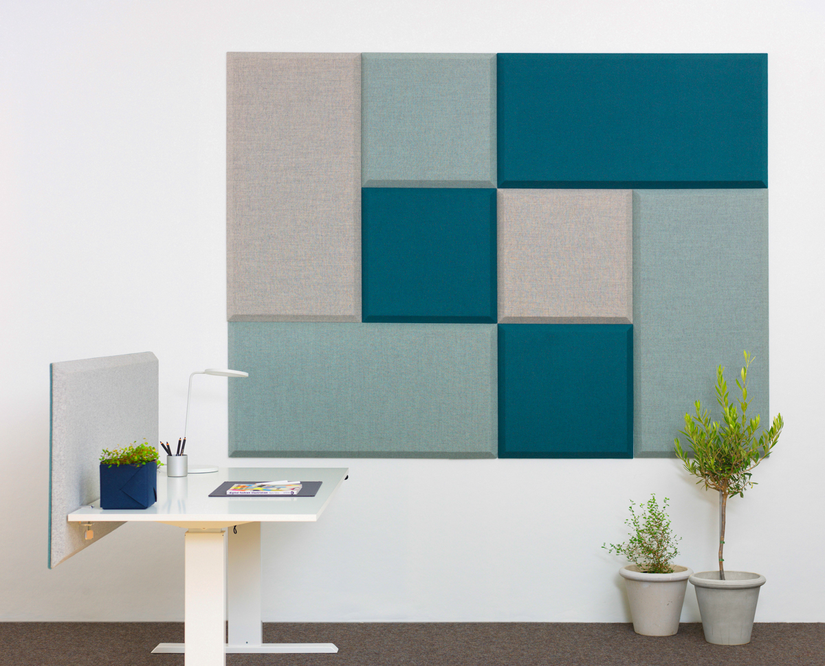Multifunctional Sound Absorbent Screen System for the Office