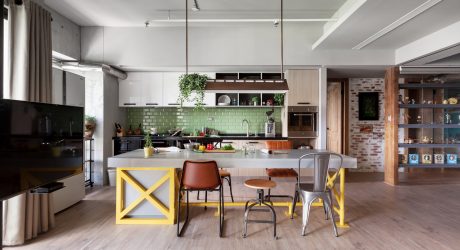 A Taiwanese Home Where the Kitchen Takes the Stage