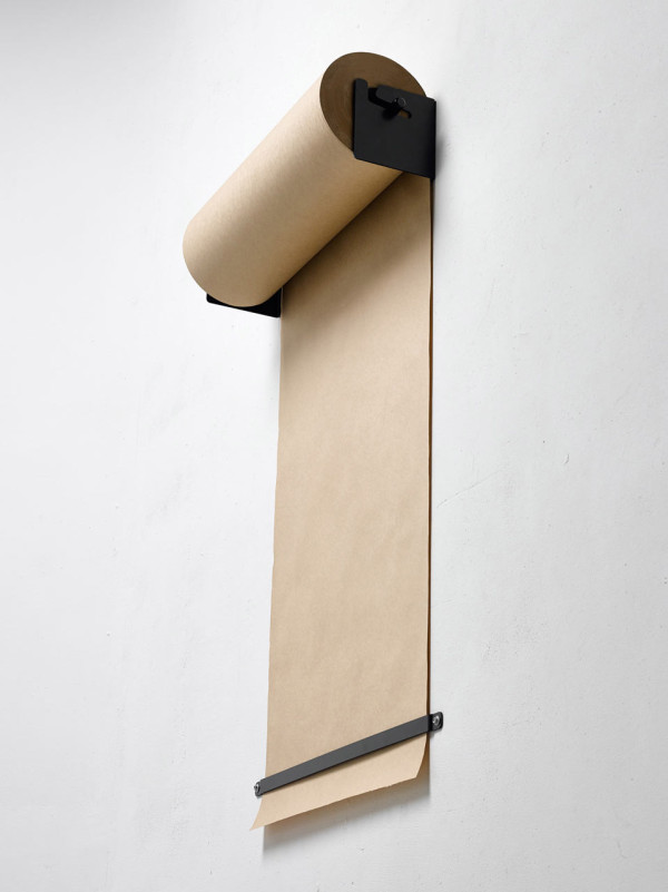 brown kraft paper roll dispenser