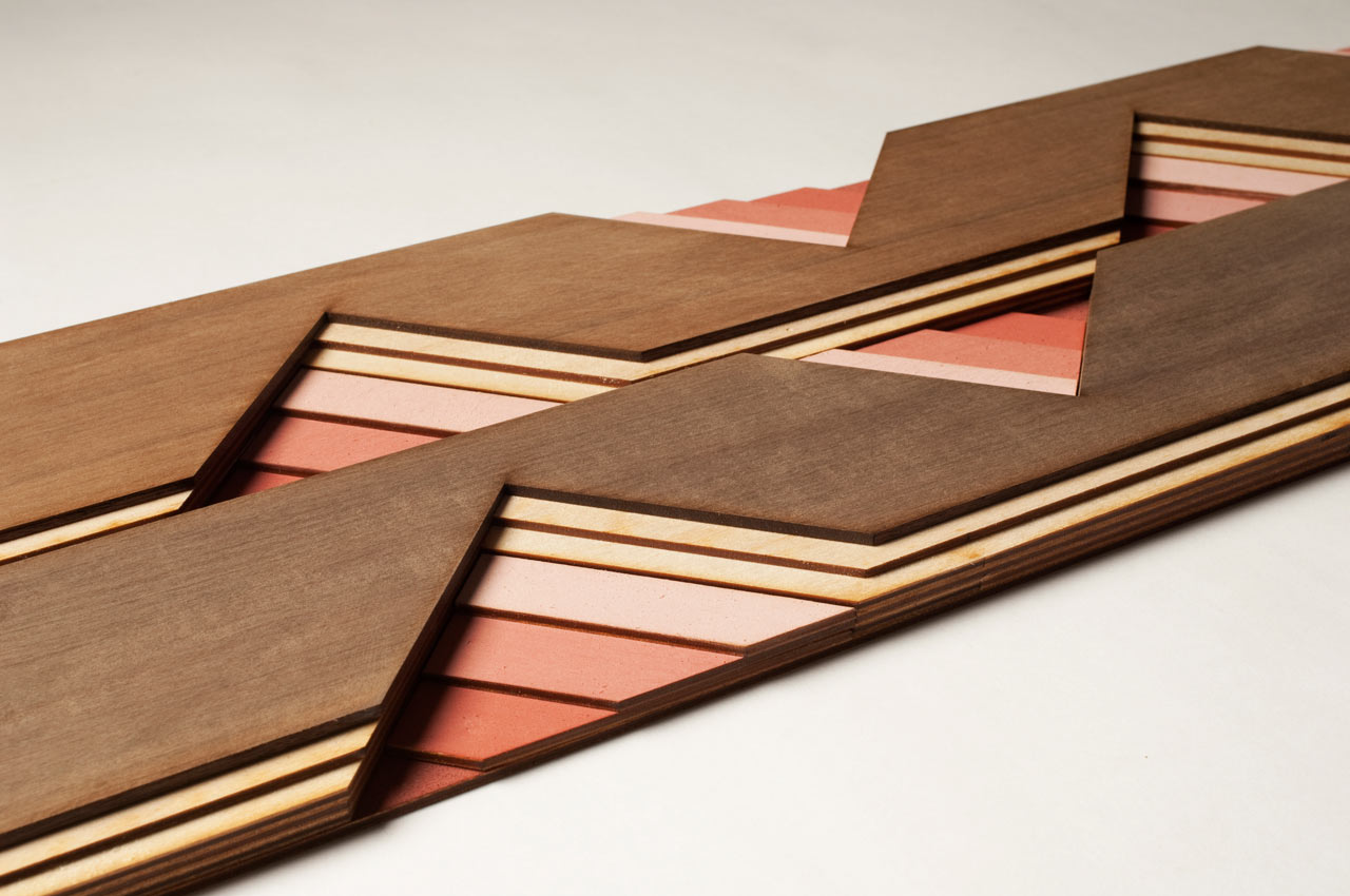 Sculptural Wood Surfaces by Anthony Roussel