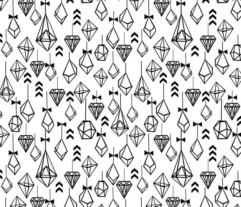 black and white wrapping paper