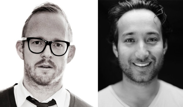 Aether's Head of Industrial Design, Casper Asmussen (left) and Principal Industrial Designer Chad Harber (right).