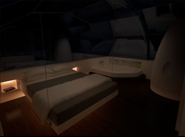 9 Photon Space (bedroom at night)