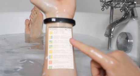 Cicret Bracelet Turns Skin Into a Touchscreen Display