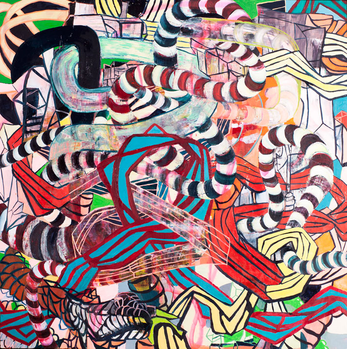 Urban-Inspired Abstract Art by Galen Cheney
