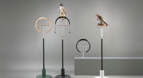 An Installation of Modern Falcon Perches