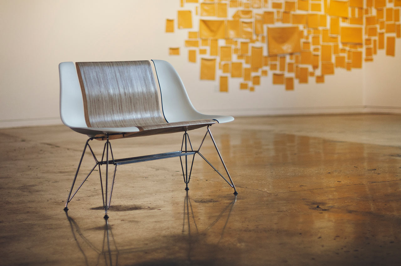 A Reimagined Eames DSR Chair for Two