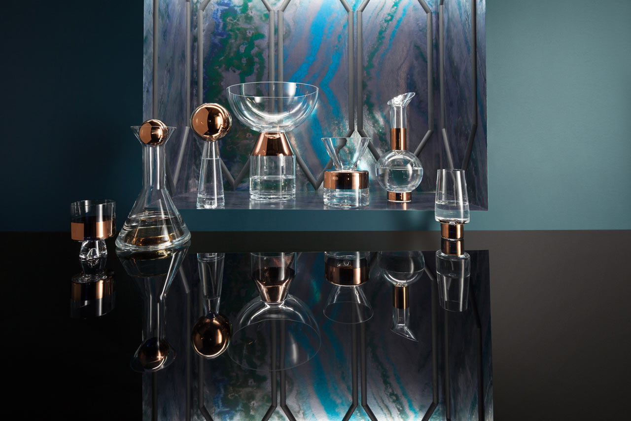 TANK: Glass & Copper Vases and Barware from Tom Dixon