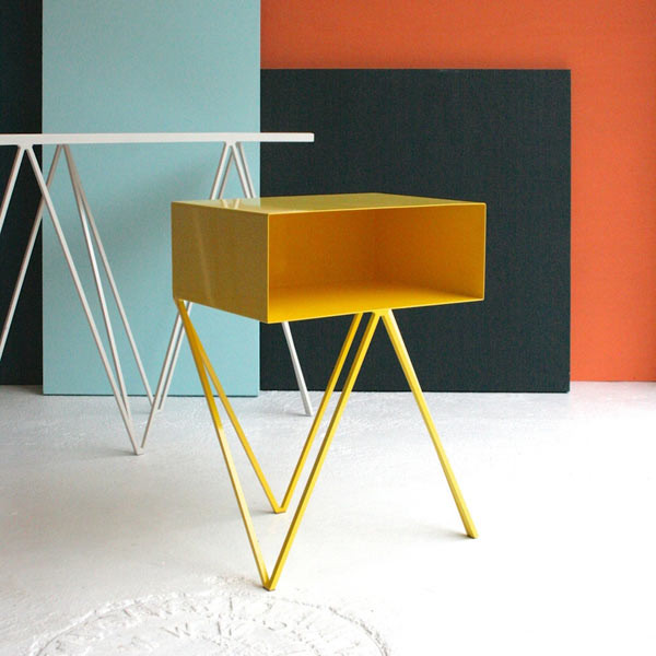 &New: Modern, Minimalist Furniture Made of Steel