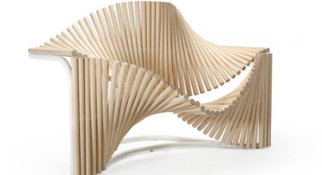 A Curvy Chair for Best-Selling Writer Paulo Coelho