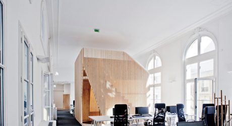 A Modern Office Takes Over a Classic Building
