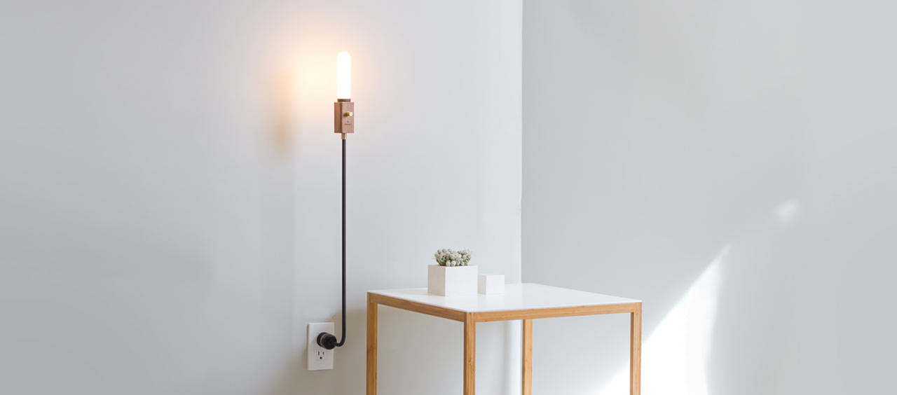 Wald Plug Lamp by Feltmark