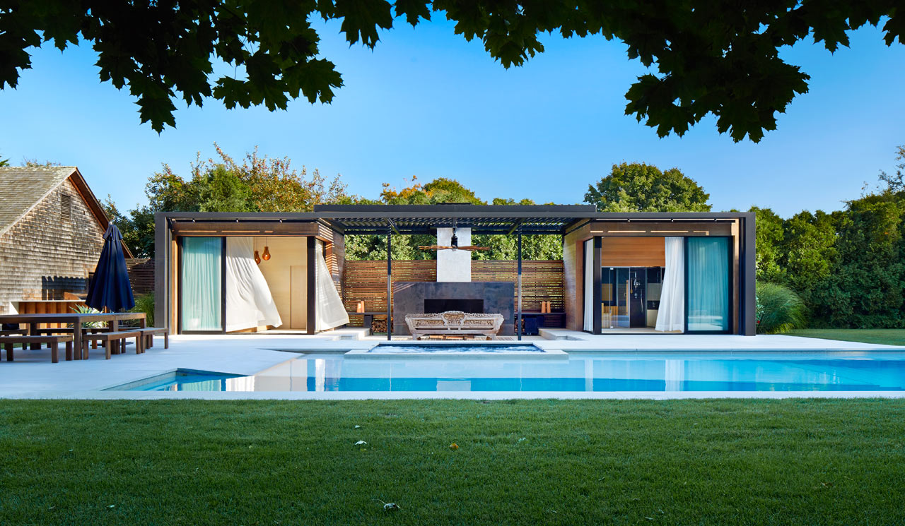 A Modern Pool House Retreat from ICRAVE