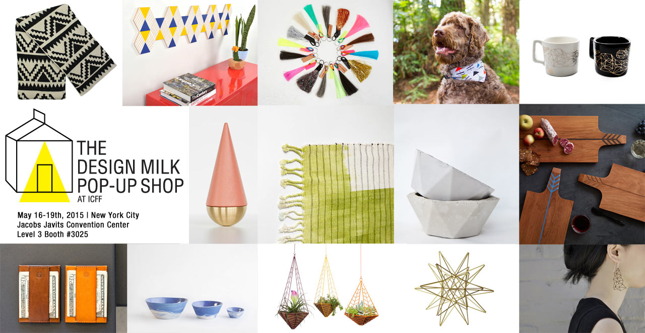 Design Milk Curated Pop-Up Shop at ICFF 2015