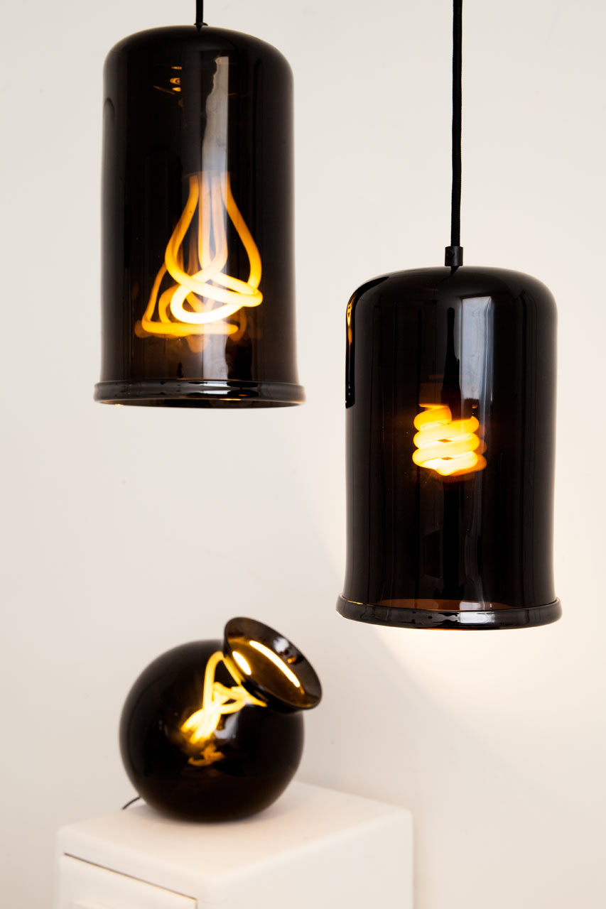 Dark, Moody Lights Inspired by Traditional Cooking Pots