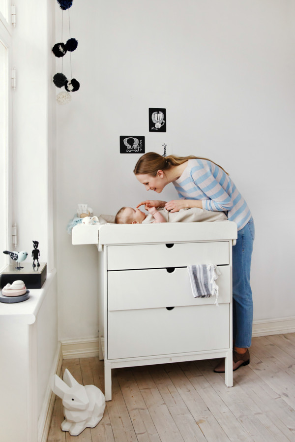 Stokke Home Dresser and Changer 150226-B17R0558 White