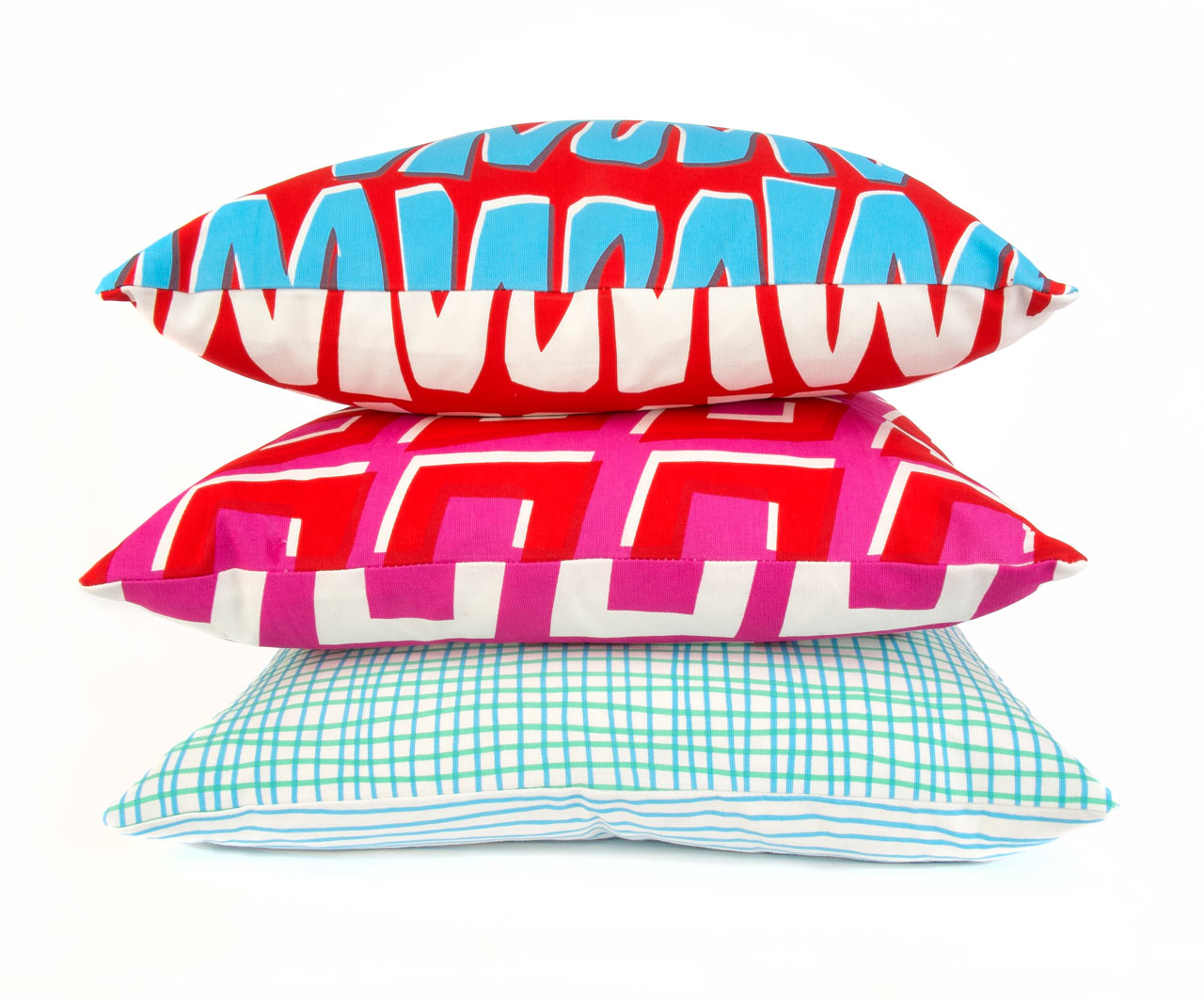 An Irresistible Collection of Hand-Printed Pillows