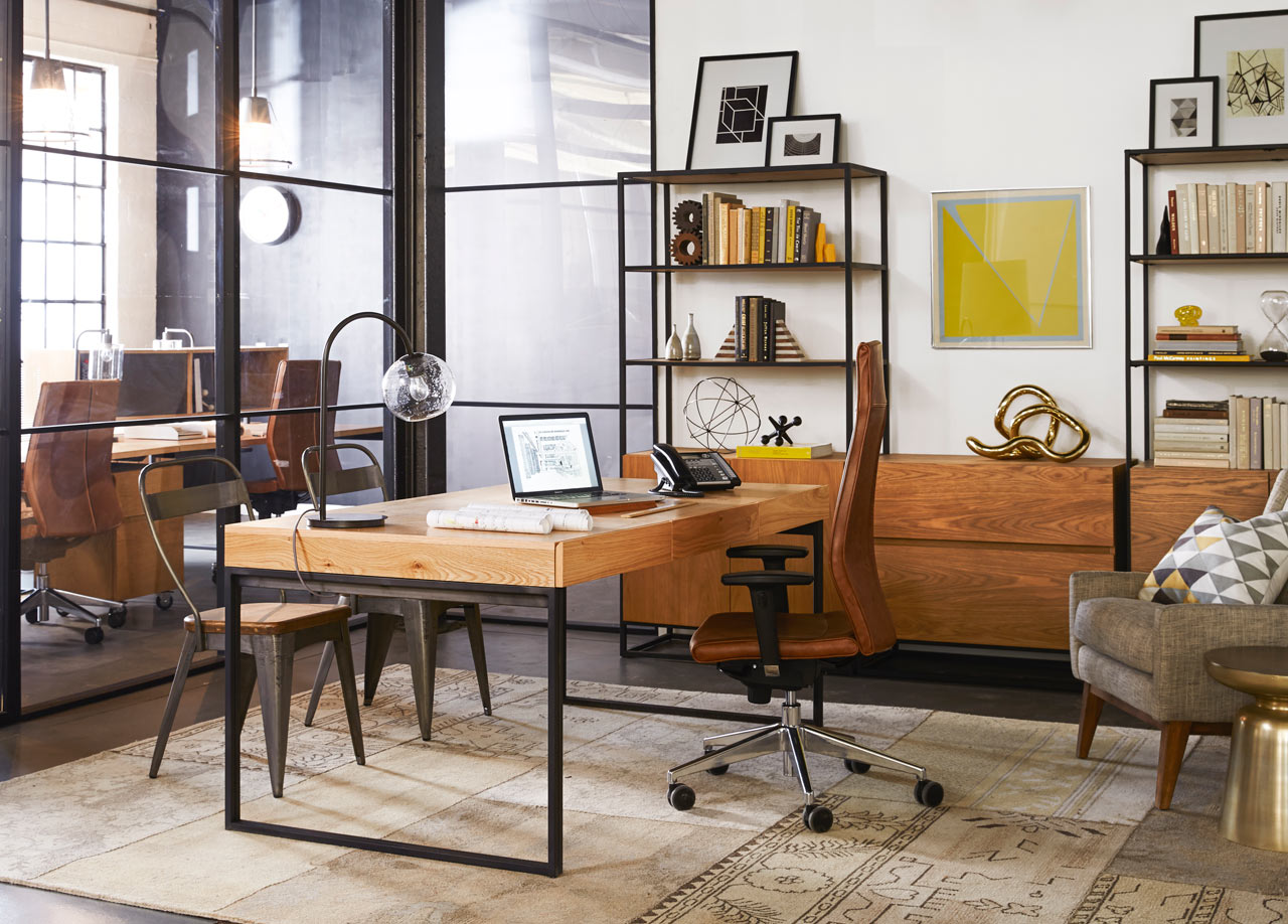 West Elm Workspace Office Furniture - Design Milk