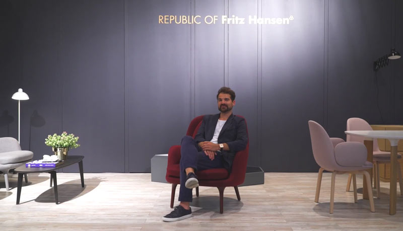 Watch: Jaime Hayon Talks About His Fri Chair for Fritz Hansen [VIDEO]