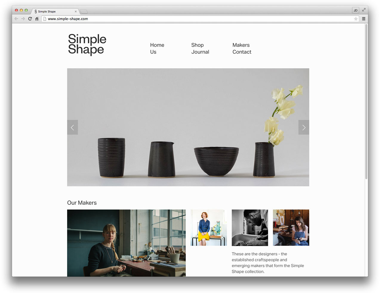 10 Well-Designed Squarespace Commerce Sites - Design Milk