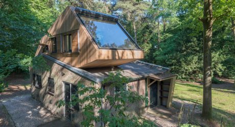 Holiday House Reno in the Forest Creates Treehouse-Style Living