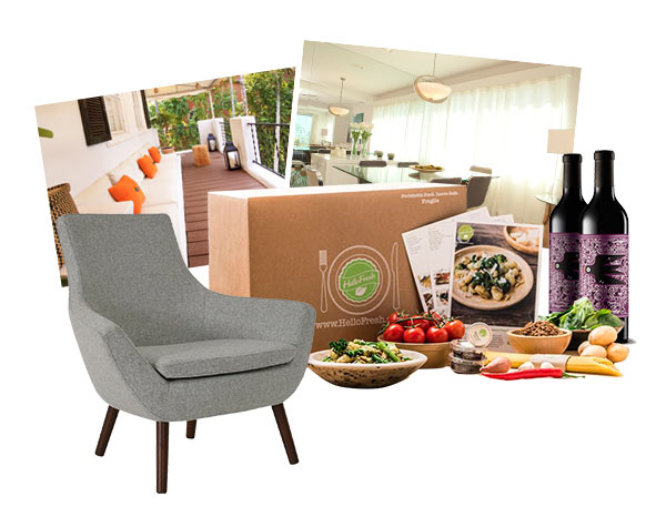Enter the Wine, Dine & Design Sweepstakes!
