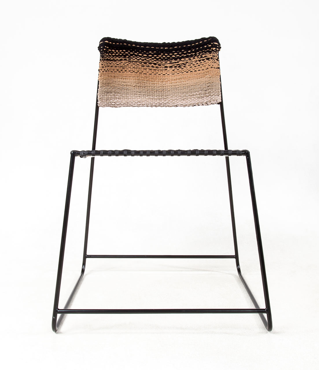 A Chair Made From Recycled Tights