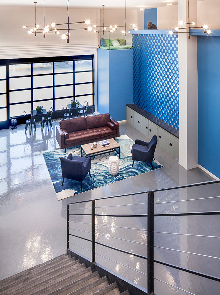 Bluecore Offices by Justin Huxol of HUXHUX Design for Homepolish