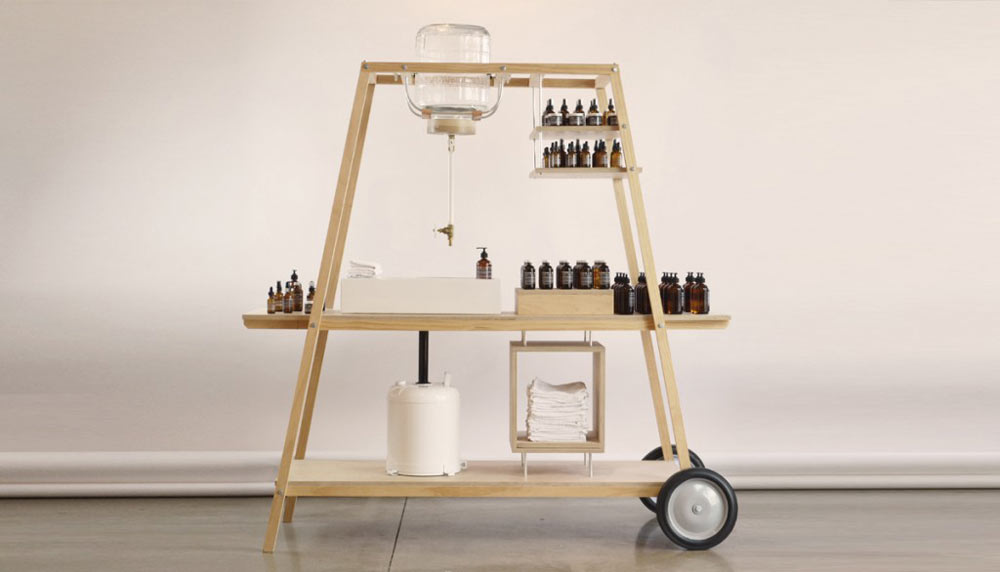 A Mobile Laboratory for a Skincare Brand’s Retail Store