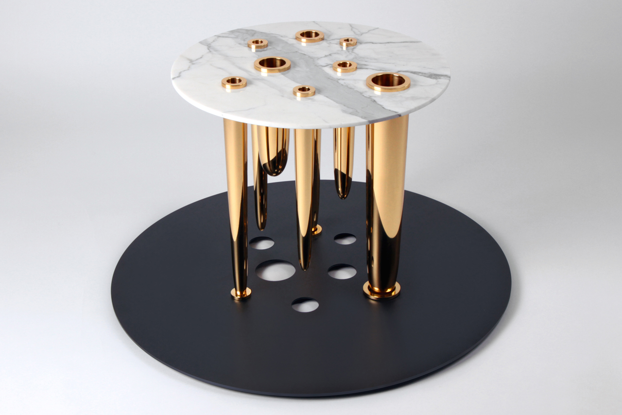 A Side Table that's Meant to Be More Like a Piece of Jewelry