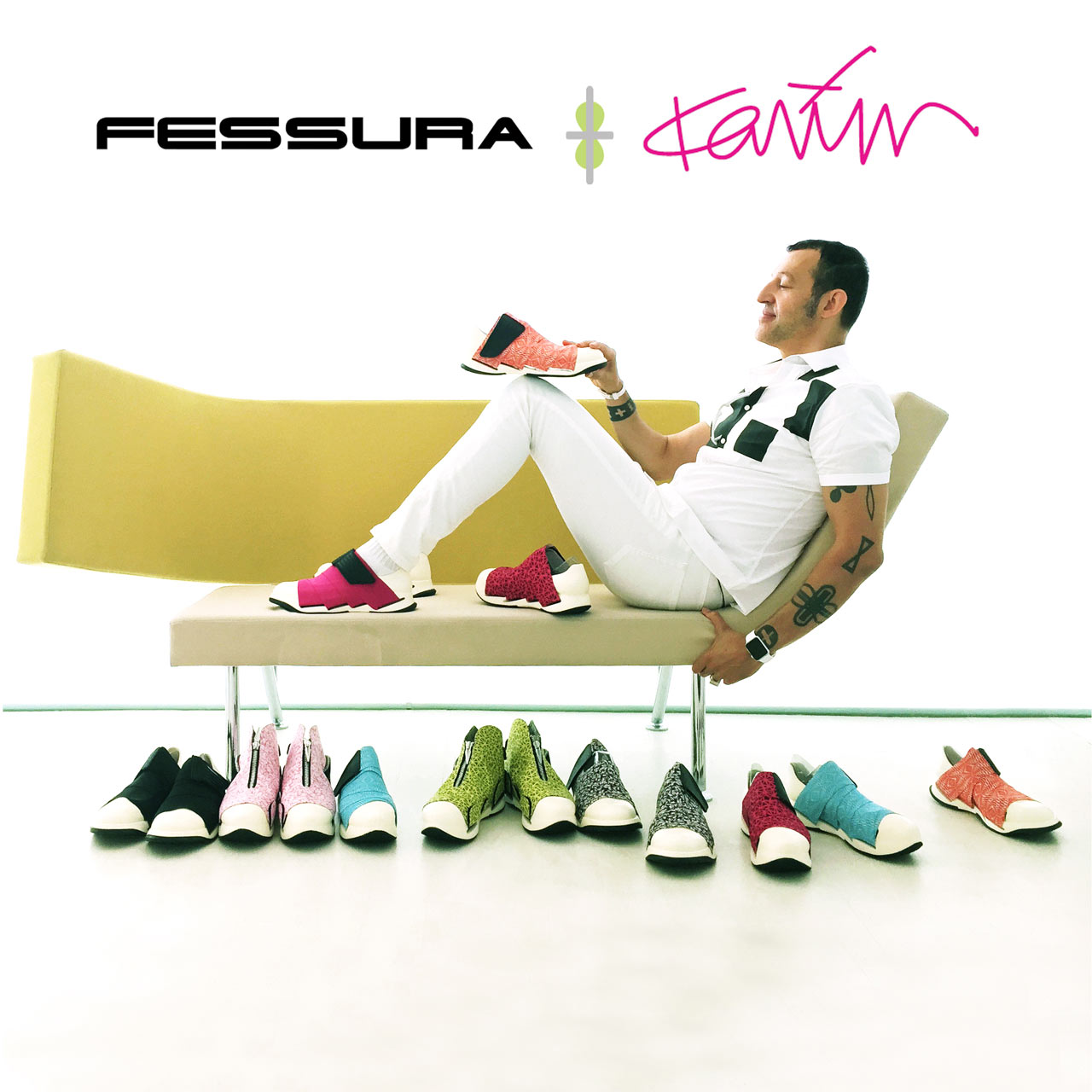 FESSURA Launches Limited Edition Sneakers by Karim Rashid