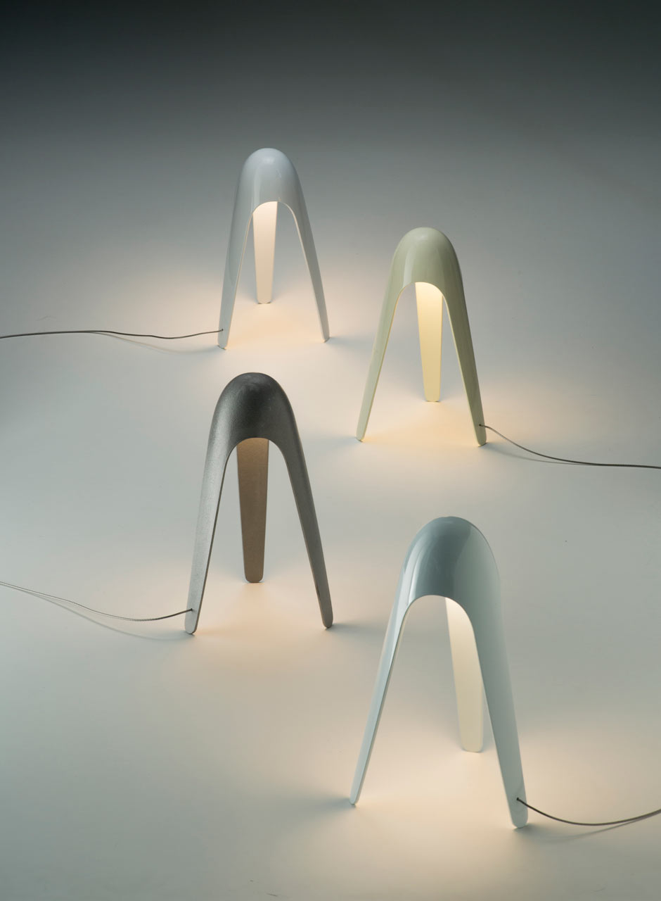 Cyborg Lamp by Karim Rashid for Martinelli Luce