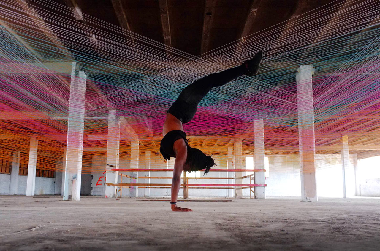 Yarn Installation Aims to Help You Experience Music Physically