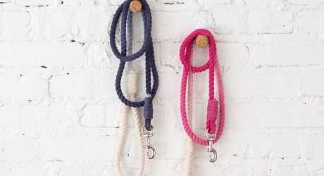 DIY Dip-Dyed Rope Leash Kit from Brit + Co.