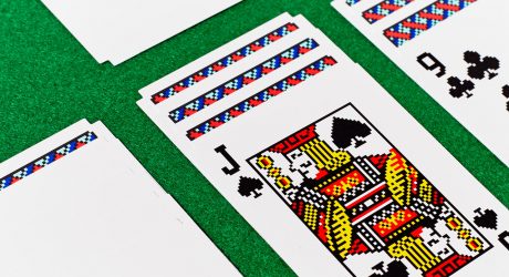 Solitaire Computer Game Playing Cards IRL