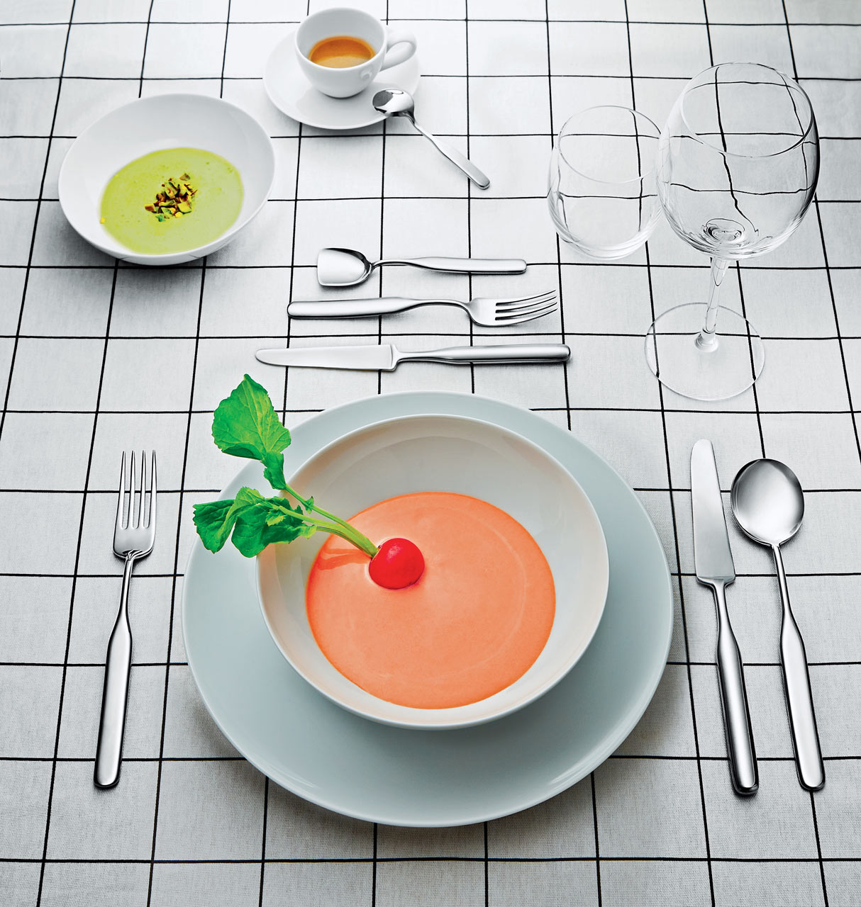 Modern Cutlery by Inga Sempé for Alessi