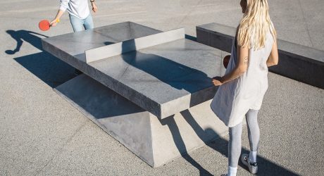 Monoliths: Concrete Ping Pong Tables & Benches