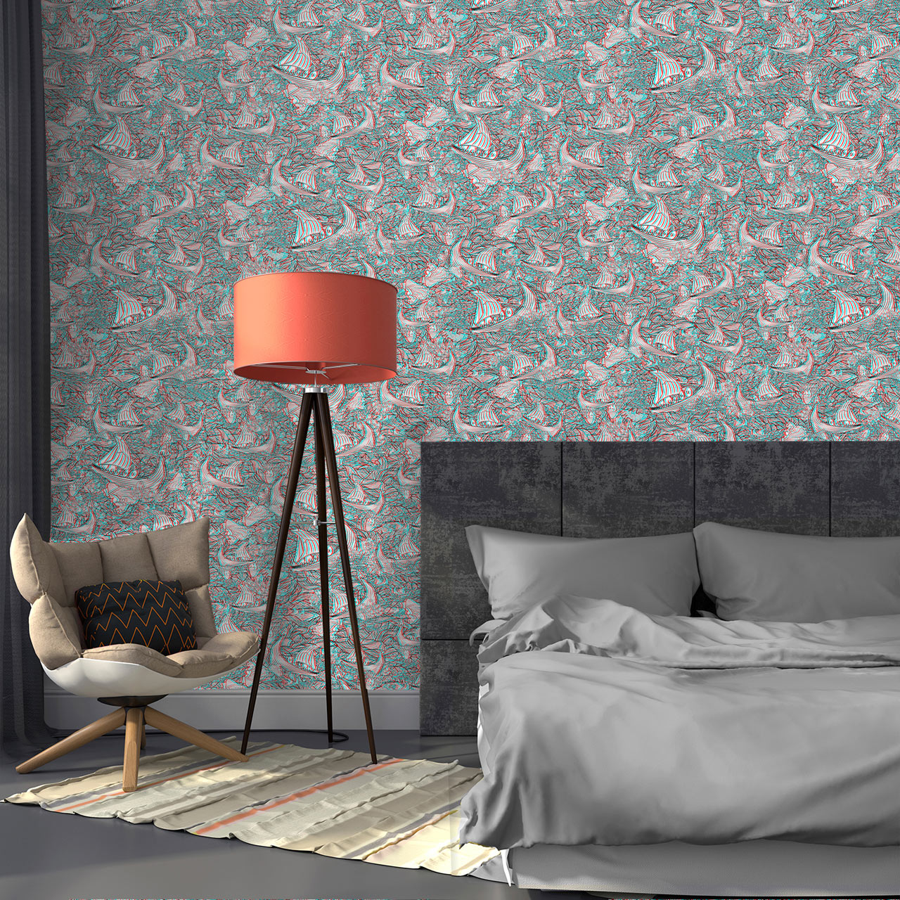 See How twenty2's 3D Wallpaper Was Designed - Design Milk See How twenty2's 3D Wallpaper Was Designed - Design Milk